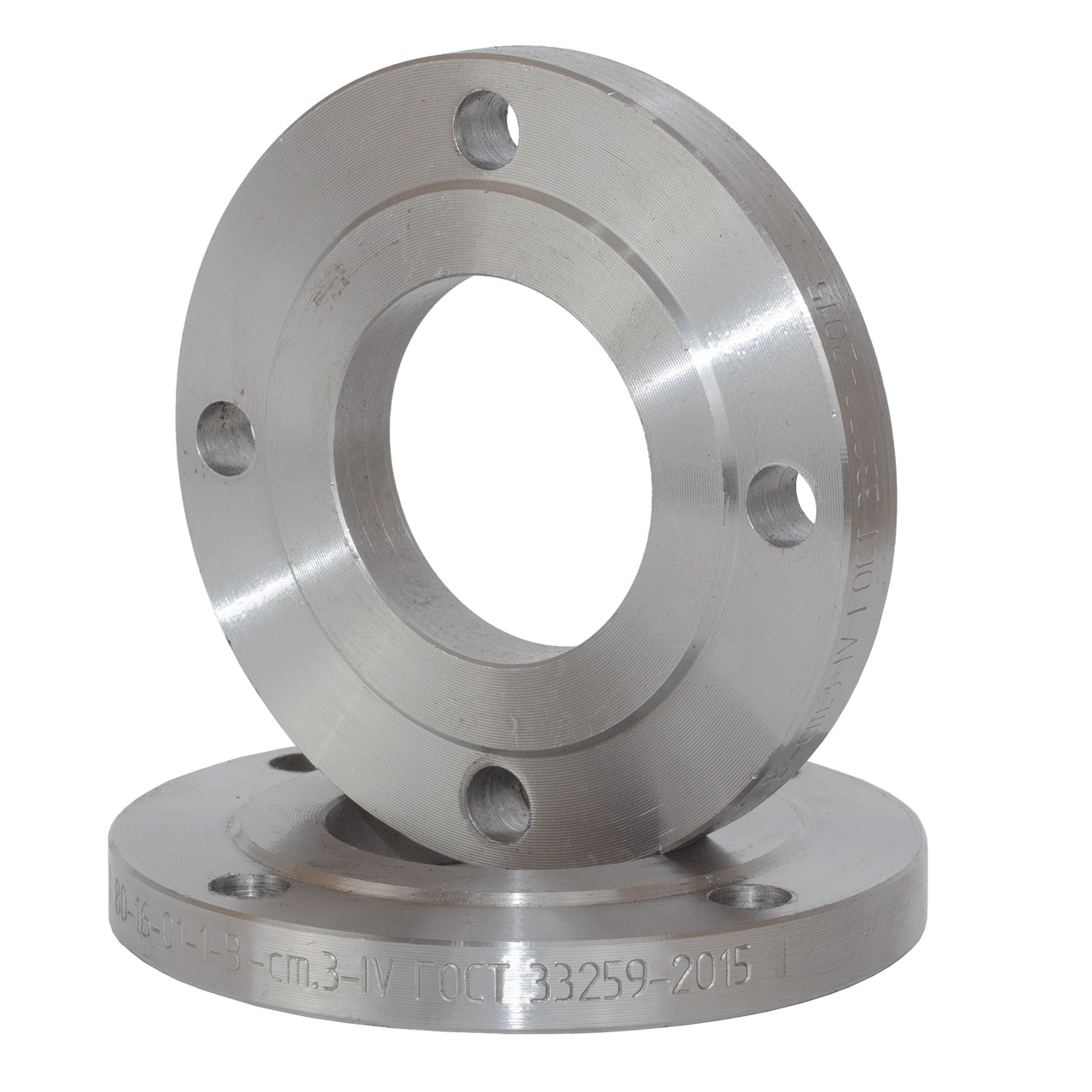 Фланец сталь 09Г2С плоский Ду 50 Ру 16 ГОСТ 33259 Техкомплект
